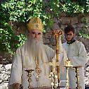 Митрополит Амфилохије 16. августа одслужио Литургију у манастиру Жањиц