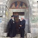 Metropolitan Amfilohije receives Nuncio Luigi Pezzuto