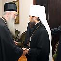 Metropolitan Hilarion visits Serbian Patriarchate