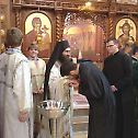 Abbot Methodije of Hilandar Visits New Gracanica