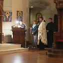 Bishop Mitrophan visited St. Sava Church in Boston