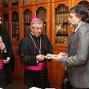 Сусрет патријаха Иринеја и надбискупа Жана Луја Бургиса