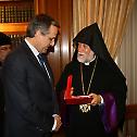 Сусрет Архиепископа атинског и Католикоса јерменског 