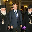 Сусрет Архиепископа атинског и Католикоса јерменског 