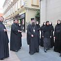 Монахиње из Жиче на литургијском сабрању у Загребу