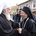 Serbian Patriarch visits Mount Athos