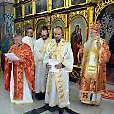 Oсвећење антиминса у манастиру Драгаљевцу