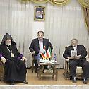 Holiness Aram I Visits Iranian Officials