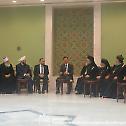 President Basahr-al-Assad of Syria receives Orthodox Patriarch’s of Antioch & Grand Mufti Ahmad Hassoun