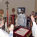 Владика Арсеније служио у цркви Светих Апостола у Винчи