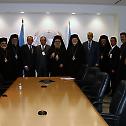 Patriarch John X Visits the United Nations : Holds Press Conference