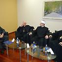 Епископ Григорије на пријему код градоначелника Мостара 