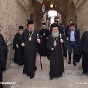 His Beatitude Archbishop of Cyprus visits the Patriarchate of Jerusalem
