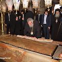 His Beatitude Archbishop of Cyprus visits the Patriarchate of Jerusalem