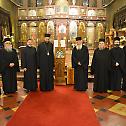 Archimandrite Vasileios of Mt. Athos at Serbian Cathedral in New York