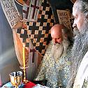 На Задушнице Владика Јоаникије служио у манастиру Косијерево