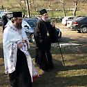 Освећен крст у манастиру Бешенову