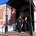 Епископ славонски Јован у посети Москви 