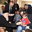 Ecumenical Patriarch Bartholomew visits refugee camp