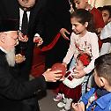 Ecumenical Patriarch Bartholomew visits refugee camp