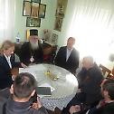 Владика Милутин на радном састанку у манастиру Боговађа 