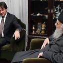 Minister of Defence visits Serbian Patriarch