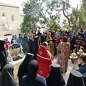 Celebration of the First and Second Finding of the Venerable Head of St John the Baptist on the Mt of Olives in Jerusalem