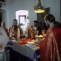 Литургија у Цетињском манастиру