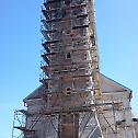 Обнова звоника Саборног храма Ваведења Пресвете Богородице у Плашком 