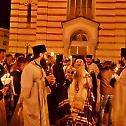 У Крушевцу дочекан Благодатни огањ из Јерусалима