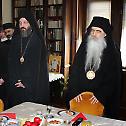 Васкршња честитка новосадских свештеника Епископу бачком Иринеју