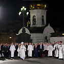 На Васкрс Патријарх Кирил началствовао свечаним богослужењем у храму Христа Спаситеља