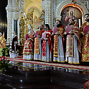 На Васкрс Патријарх Кирил началствовао свечаним богослужењем у храму Христа Спаситеља