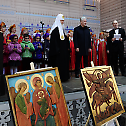 Патријарх Кирил посетио фестивал „Пасхални дар“