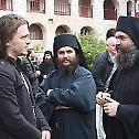 А popular American actor makes a pilgrimage to Mount Athos