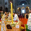 Archbishop Jovan serves at the Saint Sava Cathedral