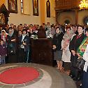 На празник Праведне Матроне Московске митрополит Порфирије и владика Јефрем служили у манастиру Крупи