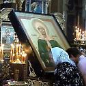 У суботу празнујемо Мати Матрону, Литургија у цркви Светог Трифуна