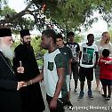 Архиепископ атински Јероним у посети црквеном сиротишту