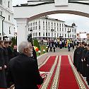 His Holiness Patriarch Kirill blesses the Religious Education Centre of the Byelorussian Exarchate