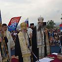 Патријарх Иринеј на Видовдан одслужио Литургију у манастиру Грачаници