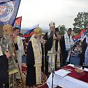 Патријарх Иринеј на Видовдан одслужио Литургију у манастиру Грачаници