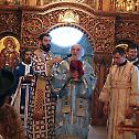 Патријарх Иринеј у храму Светог Николаја у Хамилтону