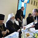 Patriarch Irinej at Saint Nicholas Cathedral in Hamilton