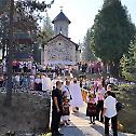 Освећење обновљеног манастира Возућице