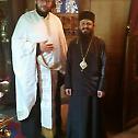 Грузијски епископ Сава посетио манастир Преображење у Милтону