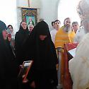 Литургијa у манастиру Светог Сергија Радоњешког 