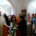 Литургијa у манастиру Светог Сергија Радоњешког 