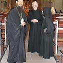 Епископ Сергије на пријему у манастиру Мариенроде