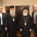 Serbian Patriarch Irinej received in audience Dr. Efraim Zuroff